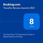 公寓 Vau Sea View, T2 Apartment, Close To Beach,ideal For Families 波尔蒂芒