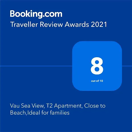 Daire Vau Sea View, T2 Apartment, Close To Beach,ideal For Families Portimão